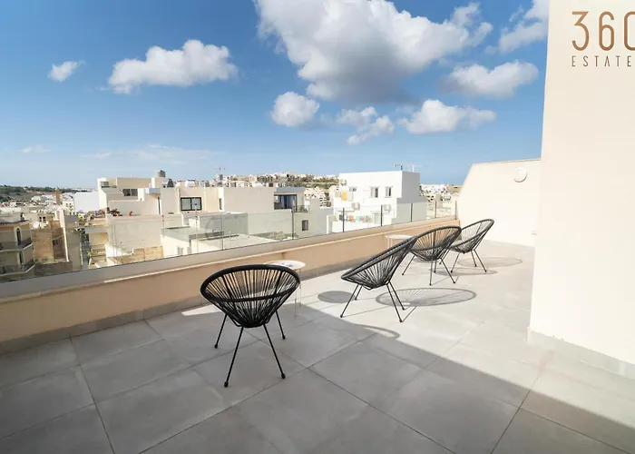 Peaceful 2br Penthouse With Terrace Views & By360 Estates